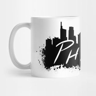 Philadelphia - Black Mug